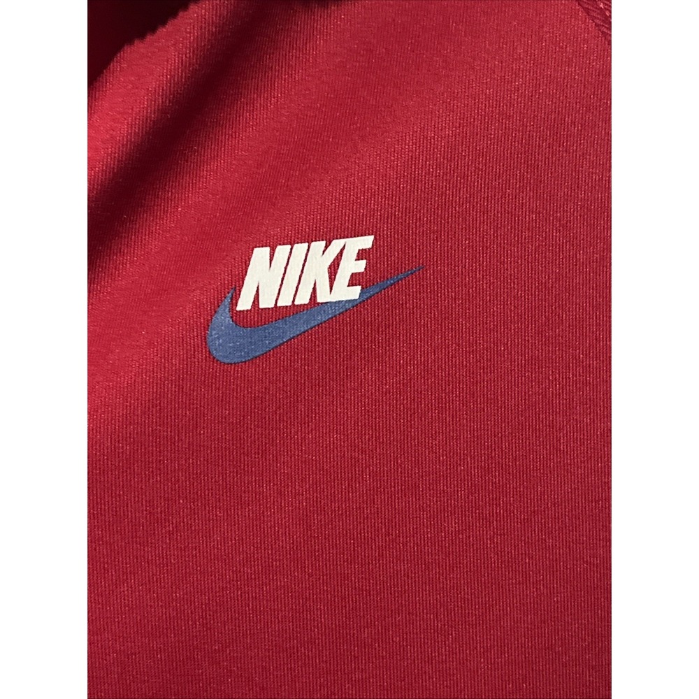 Nike Track Suit Jacket Full Zip Great Design Size LG - Picture 3 of 10